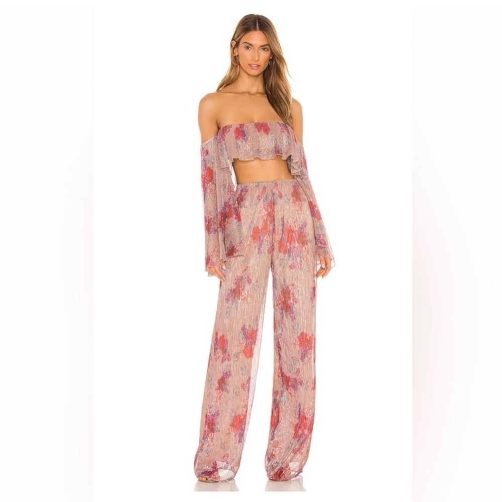 NWT Michael Costello x RESOLVE Olivia Pant in Blush XXS